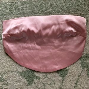 Pink Strapless Crop Top